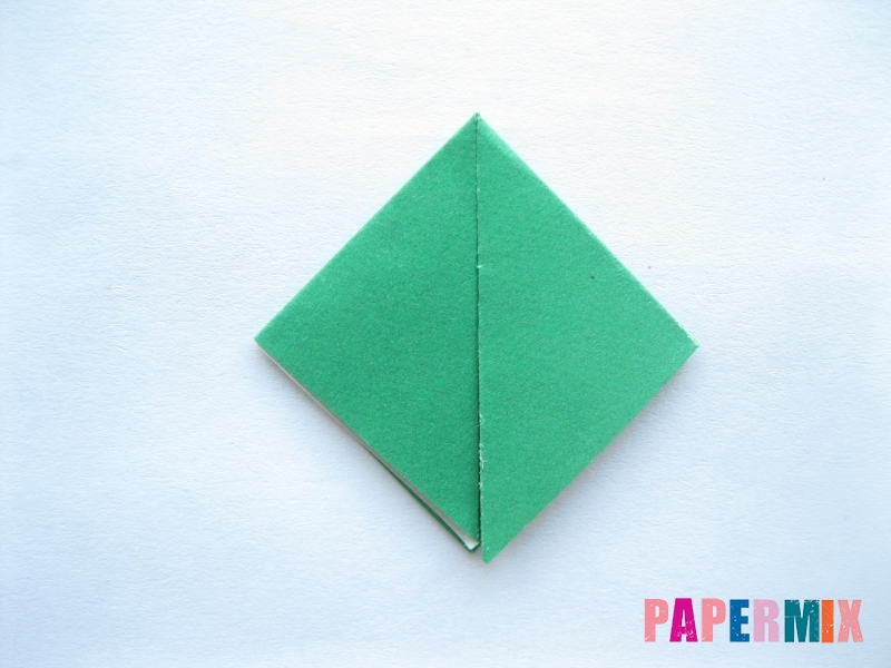Как сделать помидор из бумаги (оригами) своими руками - шаг 8