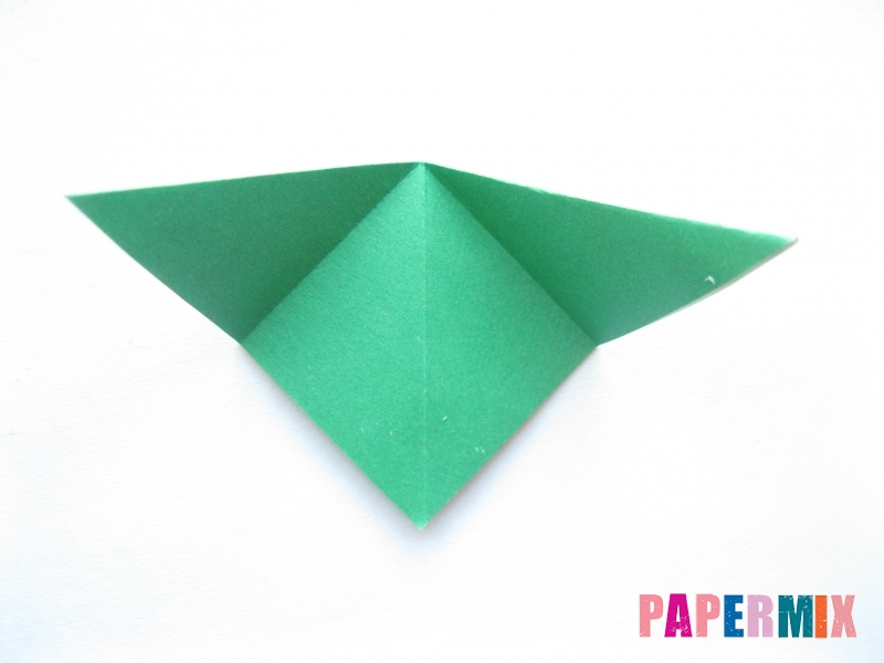 Как сделать помидор из бумаги (оригами) своими руками - шаг 9