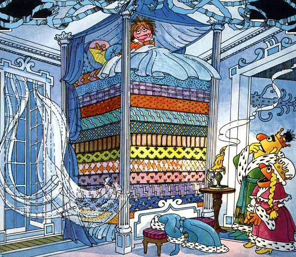 The Princess and the Pea is a Danish fairy tale by Hans Christian 