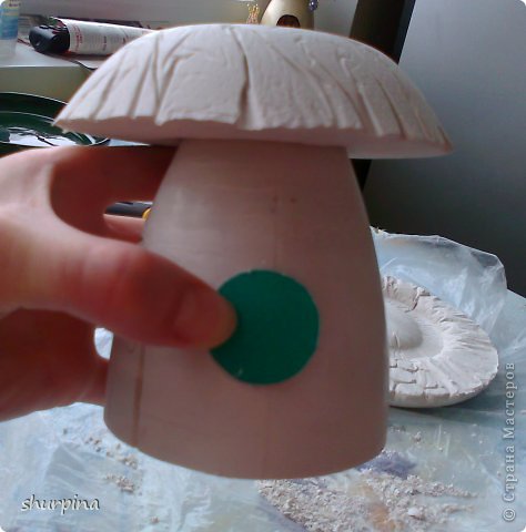 Сказочный гриб-домик фото 17