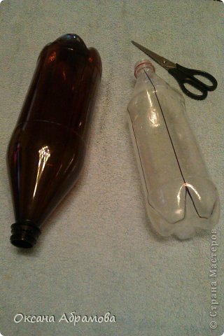 Хочу познакомить Вас со своим изделием "Филин", изготовлен из пластиковых бутылок. фото 4