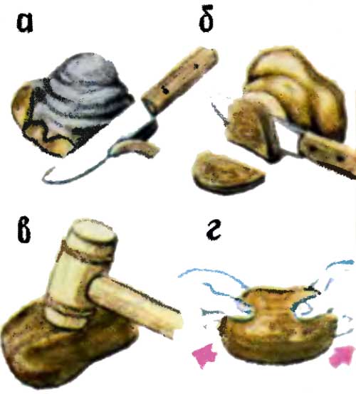 Различные поделки из гриба трутовика