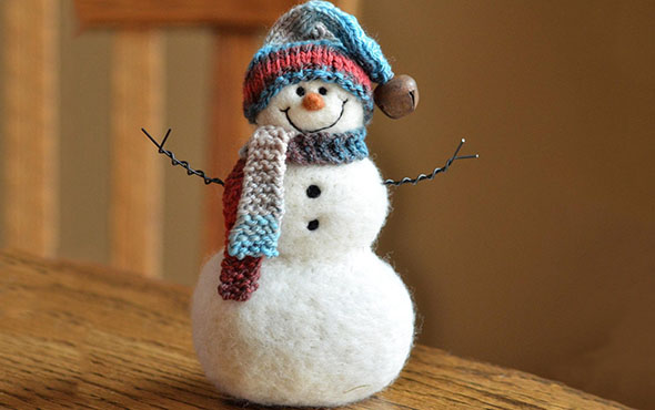 Снеговик своими руками на Новый 2018 год из ниток, бумаги и других подручных материалов: мастер-класс по изготовлению снеговика