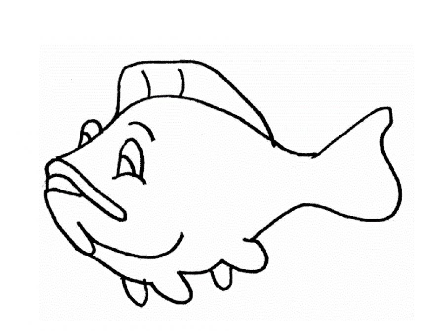 Раскраски Рыбы - Сайт для мам малышей