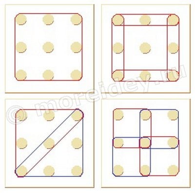 фигуры и схемы для геометрического планшета геометрика