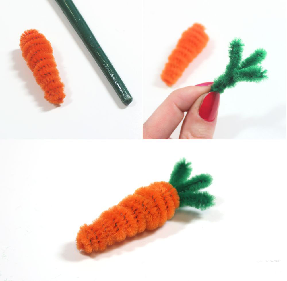 морковка из проволоки