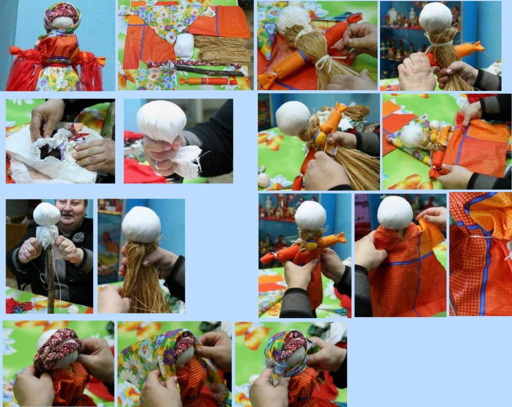 Изготовление куклы масленицы из лыкаИзготовление куклы масленицы из лыка
