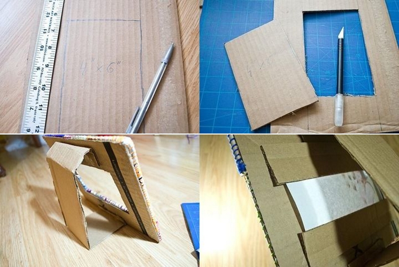 Изготовление рамки из картона