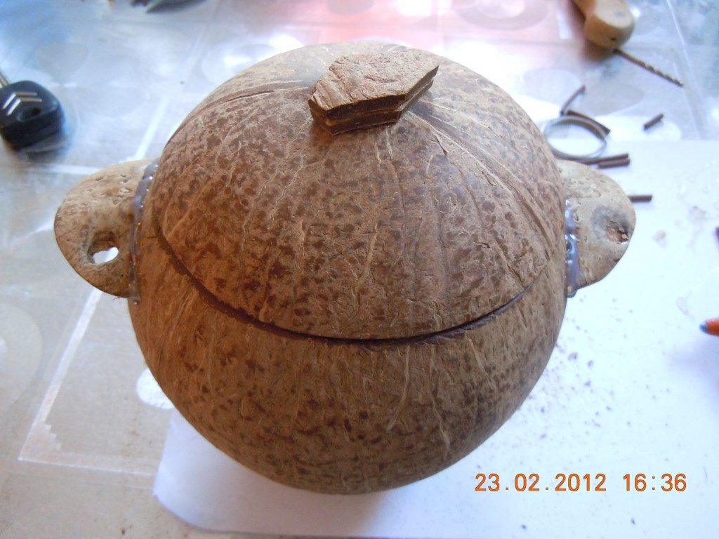 Какие поделки сделать из скорлупы кокоса