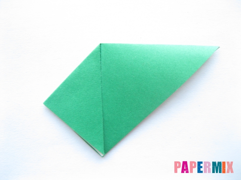 Как сделать помидор из бумаги (оригами) своими руками - шаг 7
