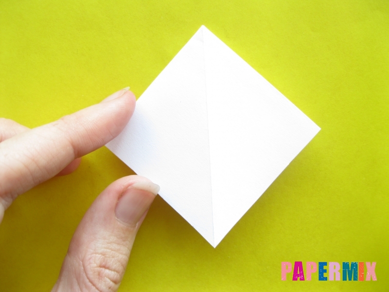 Как сделать зебру из бумаги (оригами) поэтапно - шаг 5