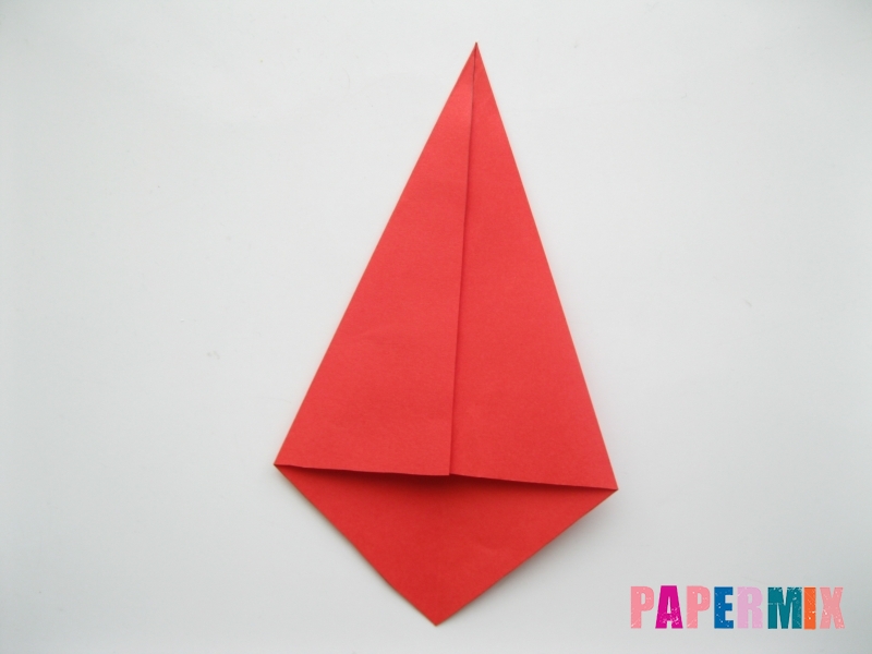 Как сделать жука из бумаги (оригами) инструкция - шаг 3