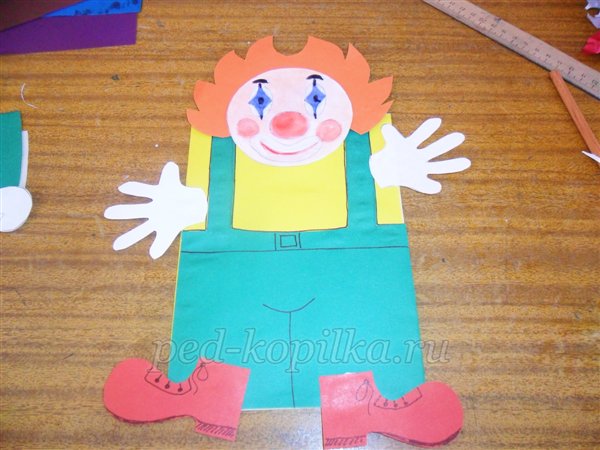 Театральная кукла Клоун своими руками