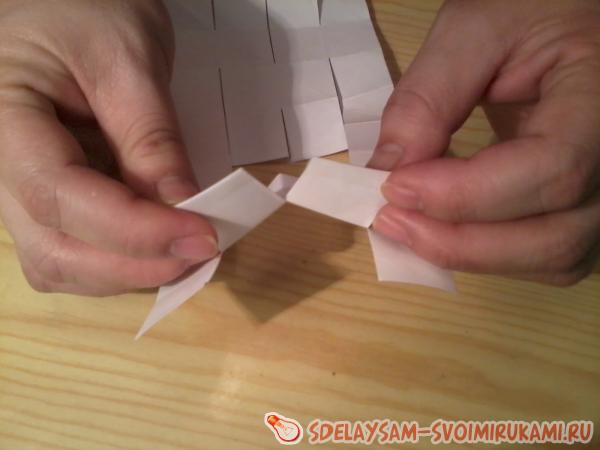 Куб – трансформер из бумаги