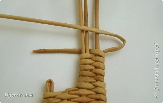 Олени для детских МК (всего 12 трубочек).
Идея взята у мастеров плетения из лозы. фото 10