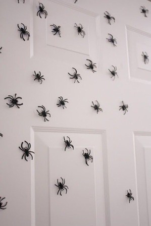 Пауки на стене