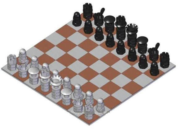 Шахматы из металла своими руками - 28 
