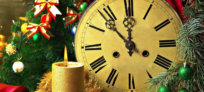 новогодние часы поделка на новый год