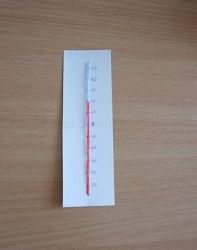 Термометр из картона своими руками