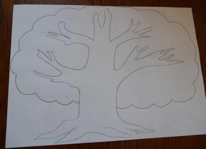 Как нарисовать семейное дерево в школу2