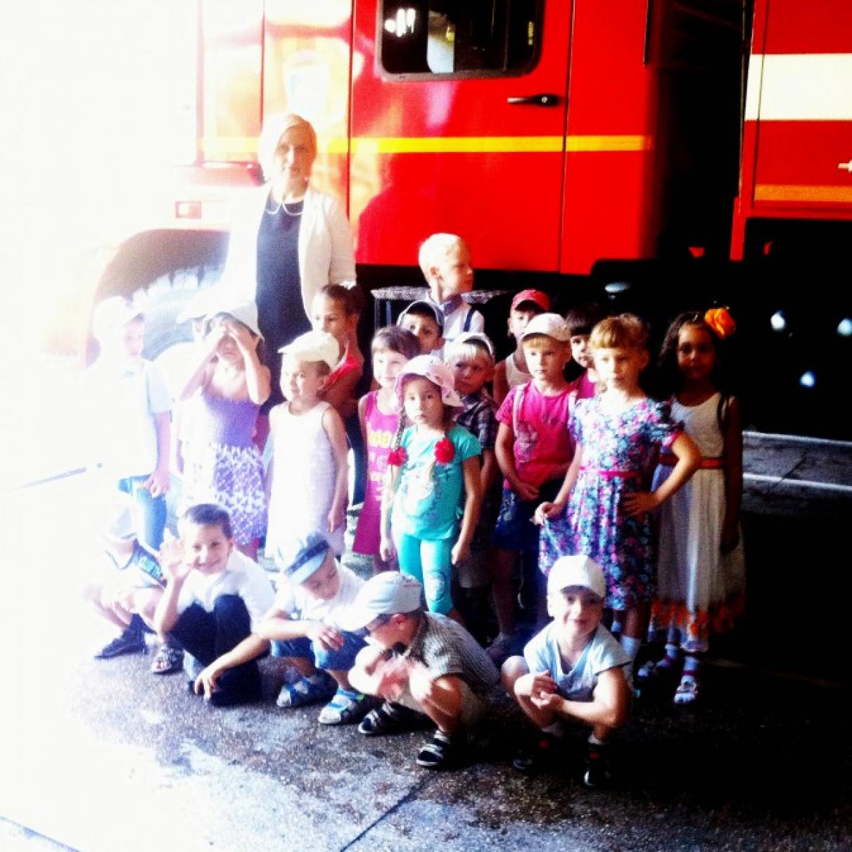 Пожарники подготовили для детей 
