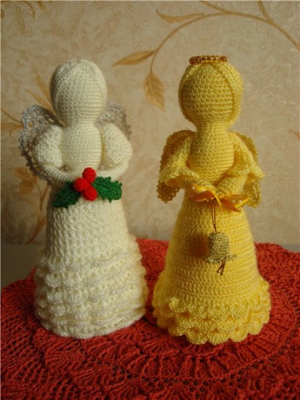 Рождественские ангелы своими руками Рождественские ангелы своими руками