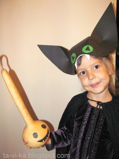 Детский костюм на Хэллоуин своими руками Летучая мышь 