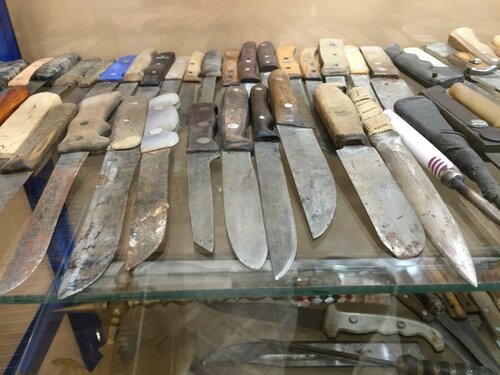 Ножи из различных предметов