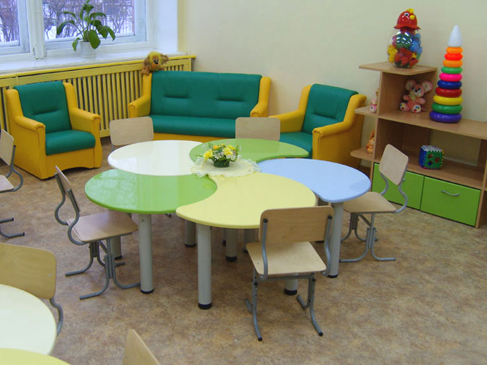Удобная мебель в детский сад