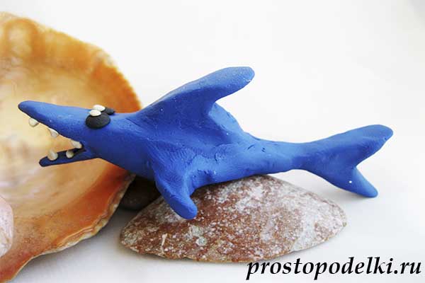 Акула из пластилина-14