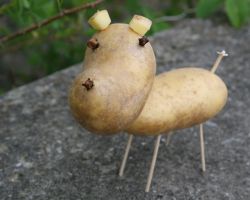 Поделки из картофеля